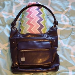 Apt 9 purple shoulder bag